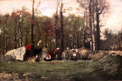 Camp de gitans - Mihály Munkácsy
